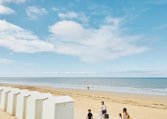 Lumineux Avec Alcove, Balcon Face Mer, Parking Prive - Fr-1-323-429 아파트 생장드몽